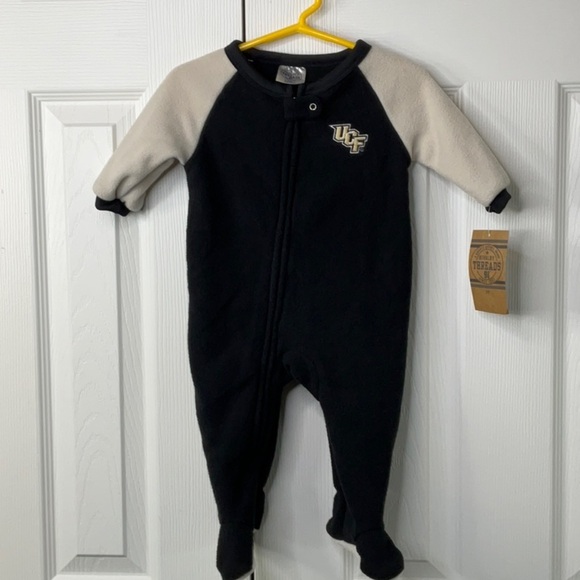 Rivalry Threads - UCF Knights One Piece Sleeper Romper Various Sizes - Picture 1 of 8